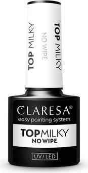 Actual product image Activeshop Top Milky No Wipe for UV Nail Polishes 5ml Claresa (5 ml)