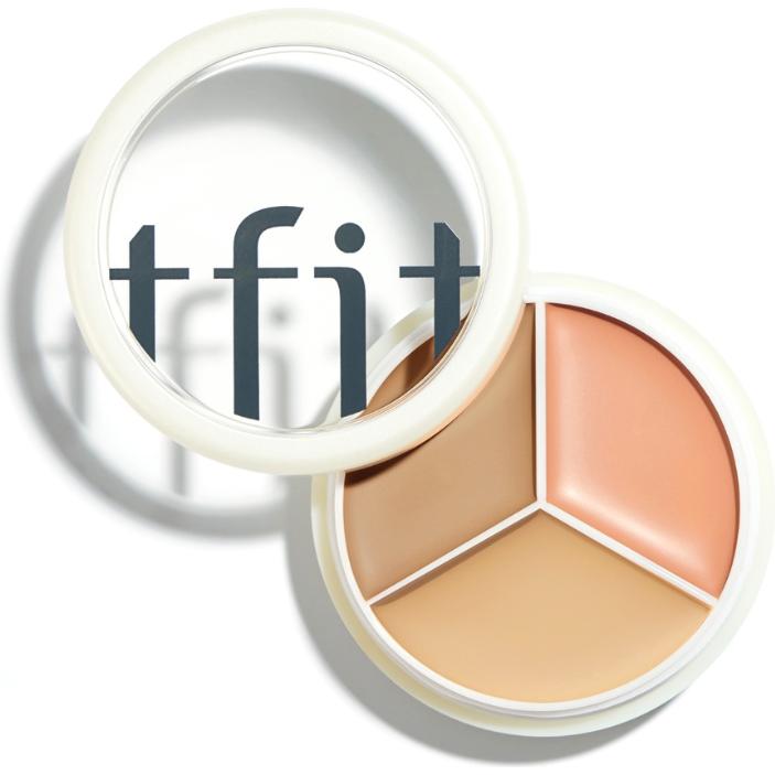 Tfit, Correttore, Cover Up Pro Concealer Palette 3-in-1 a copertura totale per la correzione del colore