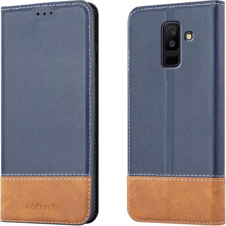 Produktbild Cadorabo X-Wallet Kunstlederkombi Hülle (Samsung Galaxy A6+)