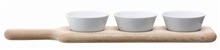 Immagine prodotto LSA Set di ciotole per spezie Paddle & Base in quercia L40cm