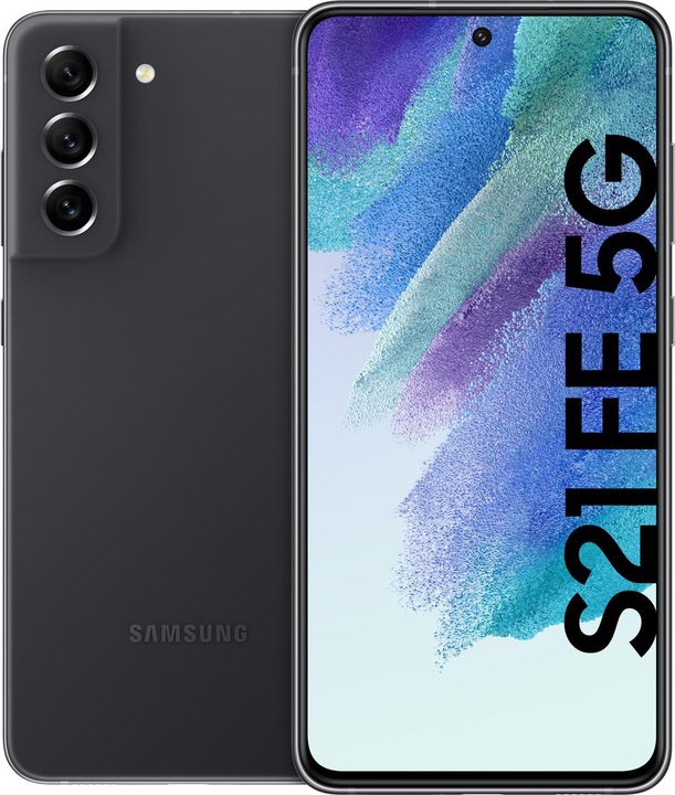 Produktbild Samsung Galaxy S21 FE 5G (128 GB, Graphite, 6.40", Dual SIM, 12 Mpx, 5G)