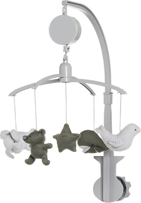 Image du produit Baby's only Babys Only mobile musical, kaki/gris argenté