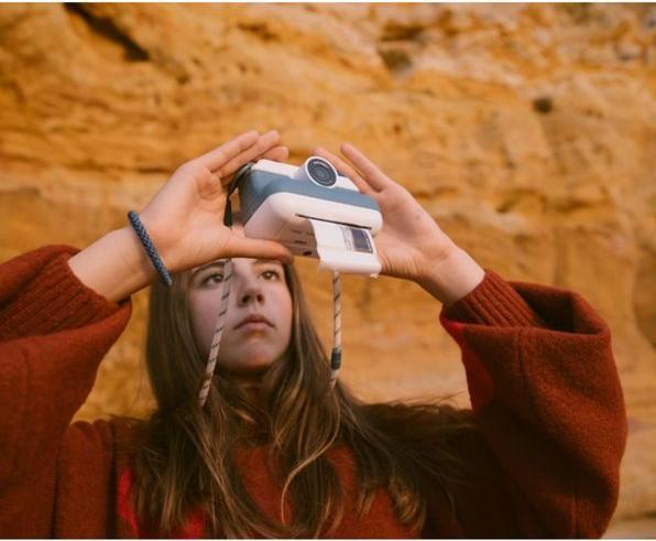 Actual product image Kidywolf Sofortbildkamera m. Selfiefunktion, blau