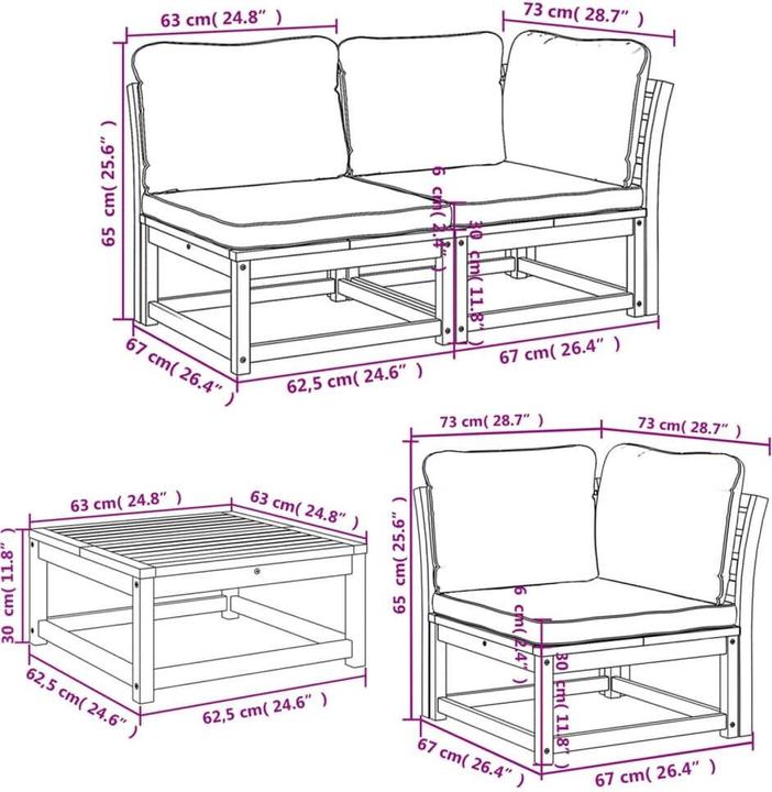 Produktbild vidaXL Samantha