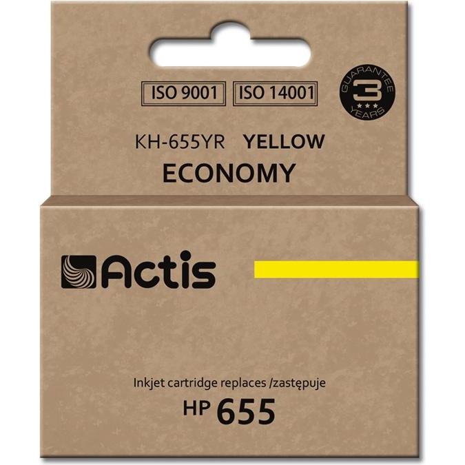 Factis, Druckerpatrone, yellow ink cartridge for HP 655 CZ112AE replacement - Kompatibel - Tintenpatrone (Y)