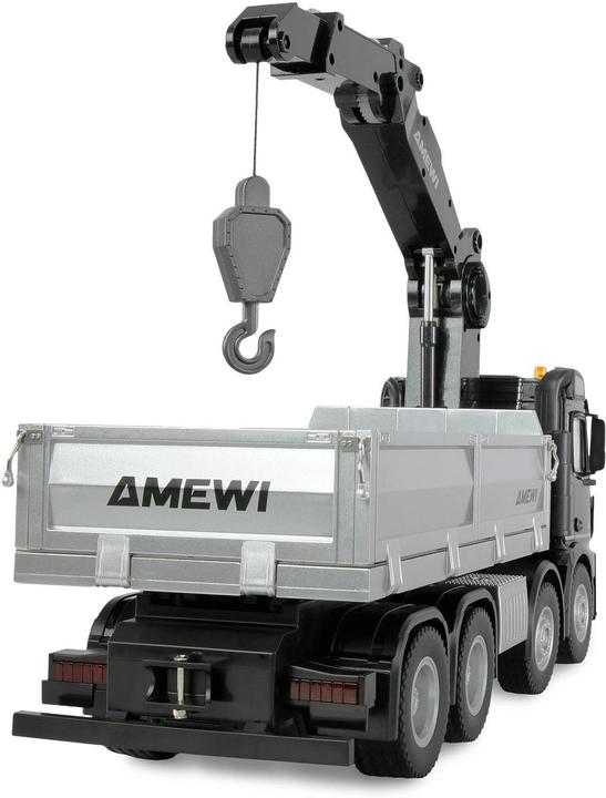 Produktbild Amewi Mercedes-Benz Arocs Kranwagen mit Kipper 8x4/4 4WD 1:18 RTR (RTR Ready-to-Run)