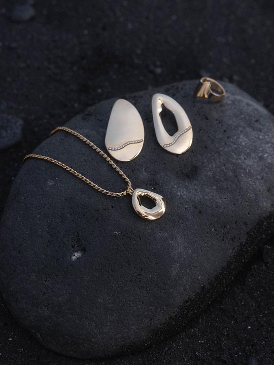 Image du produit Purelei Magma Kette (Acier inoxydable plaqué or 14 carats)