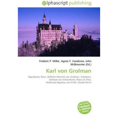 Karl von Grolman, Fachbücher