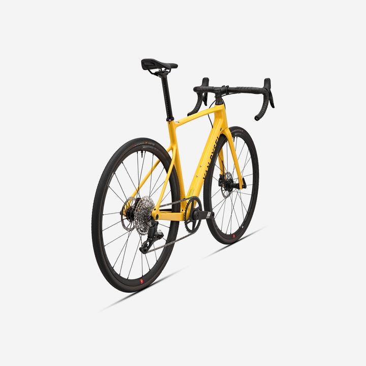 Actual product image Van rysel Road bike NCR CF Carbon Allroad 12-speed yellow
