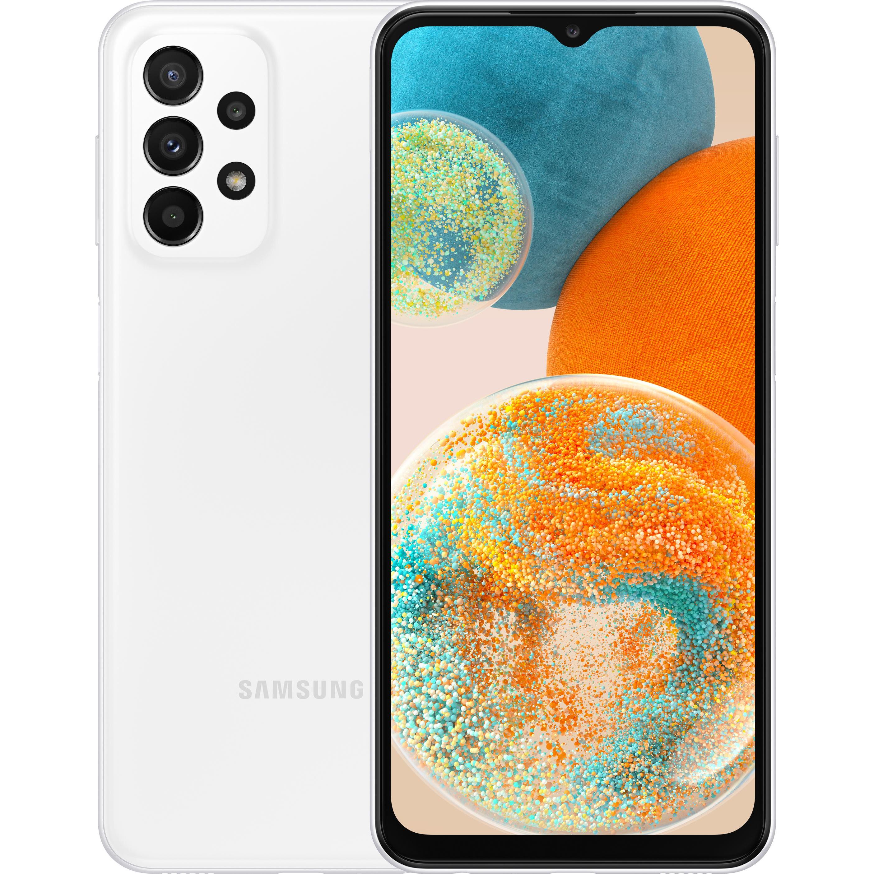 Samsung Galaxy A04s (32 GB, White, 6.50", Dual SIM, 4G), Smartphone, Weiss