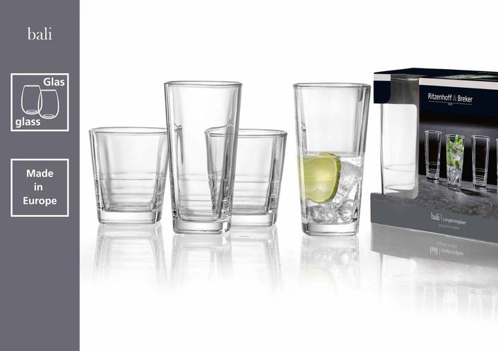 Immagine prodotto Ritzenhoff & Breker Bicchiere Bali 6pcs 300ml (0.30 l, 6x)