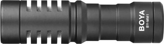 Actual product image Boya BY-MM1+ Compact clip-on microphone