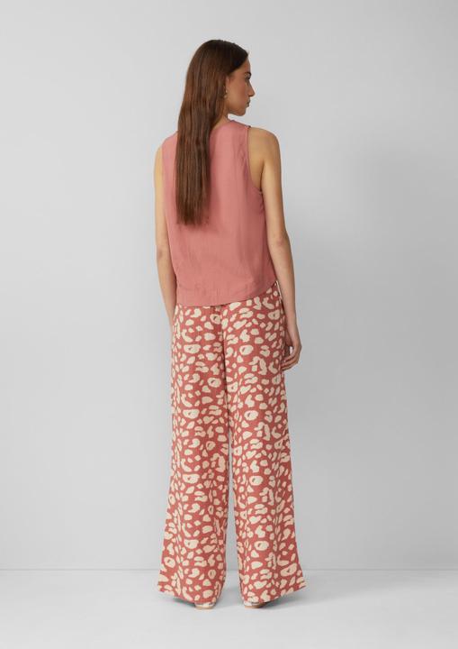 Immagine prodotto s.Oliver Bluse Leinenmix-Blusentop | QS x Sarah & Tini (40)