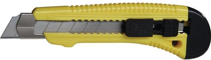 Actual product image HP Autozubehör Cutter knife Blade width 18 mm Length 155 mm Plastic, neon yellow (Cutters)