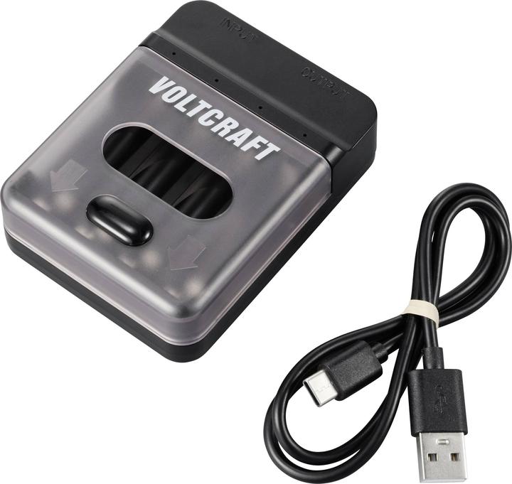 Image du produit Voltcraft VC-BC4-PB1 (1 pcs, Chargeurs sans batterie)