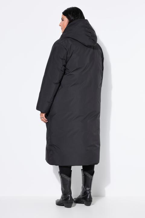 Produktbild Studio Untold Steppmantel, oversized, Kapuze, 2-Wege-Zipper