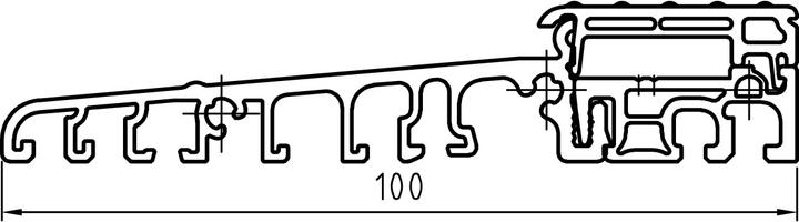 Actual product image BKV Eifel Ground sills ROTO Eifel TB