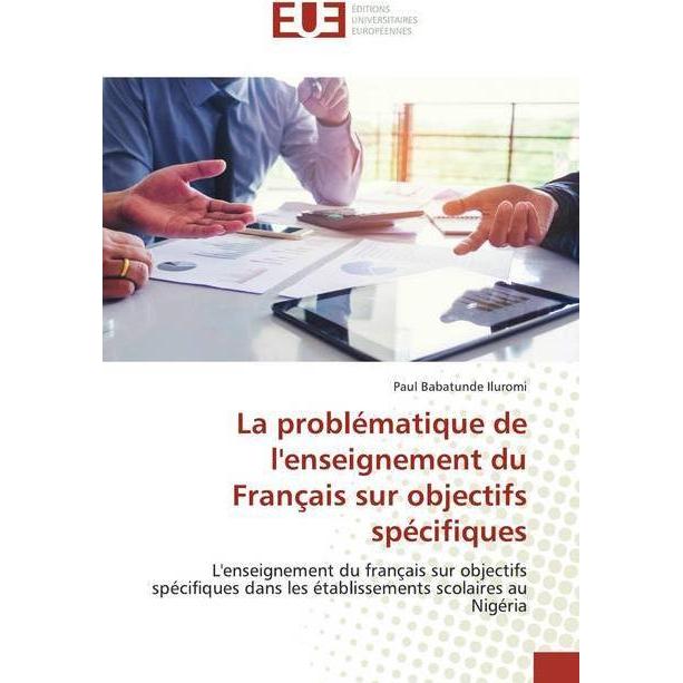 La problématique de l'enseignement du Français sur objectifs spécifiques, Schulbücher von Paul Babatunde Iluromi