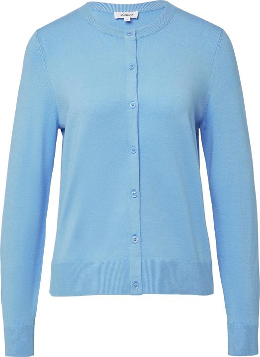Produktbild s.Oliver Strickjacke Feinstrickcardigan aus Viskosemix (38)