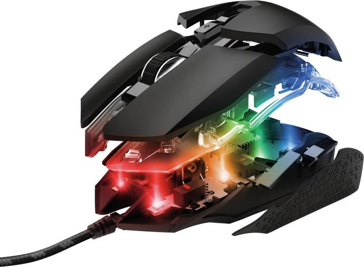 Actual product image Trust Gaming GXT 950 Idon Illuminated Gaming Mouse, wired (Cable)