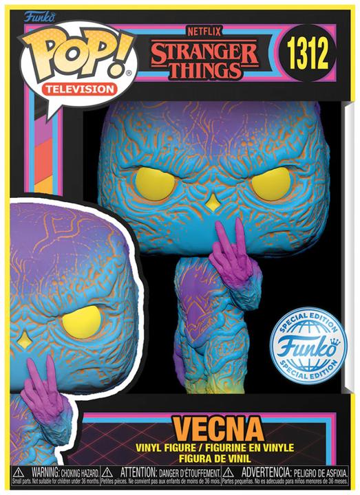Produktbild Funko POP! Stranger Things Vecna Lumière Noire Exclusive