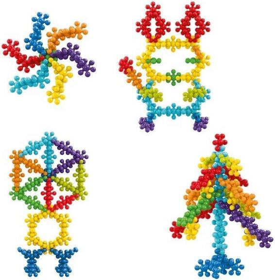 Immagine prodotto Askato Little Geniuses Blöcke, Blumen, Kugeln, 160 Stk