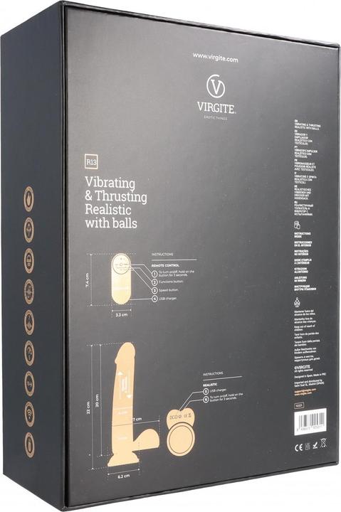 Immagine prodotto Virgite Vibrazione e spinta realistica con palline R13