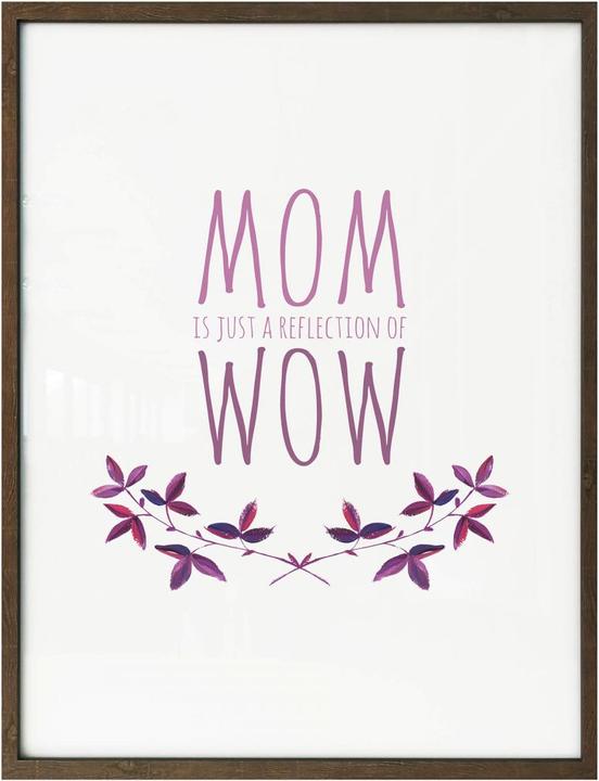 Immagine prodotto Trenddeko La mamma è solo un riflesso di wow (60 x 80 cm)