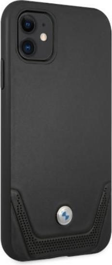 Produktbild BMW Hard Cover Leather Perforated Lower Stripes (Apple iPhone 11)