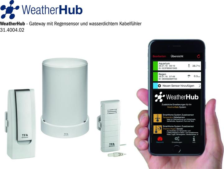 Produktbild TFA WeatherHub SmartHome System