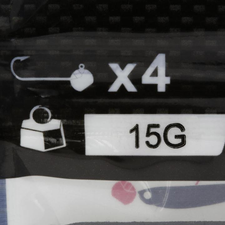 Immagine prodotto Caperlan Testa di piombo tonda per dime 4-pack