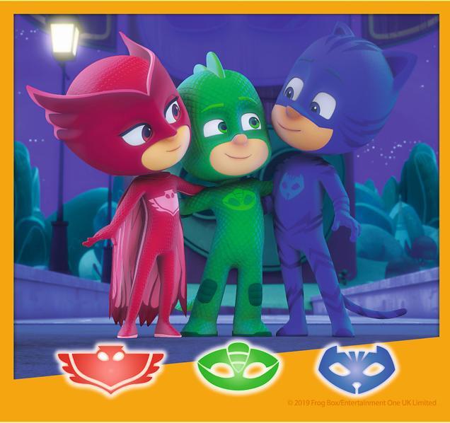 Immagine prodotto Trefl 10 Puzzle in 1 - Brave PJ Masks