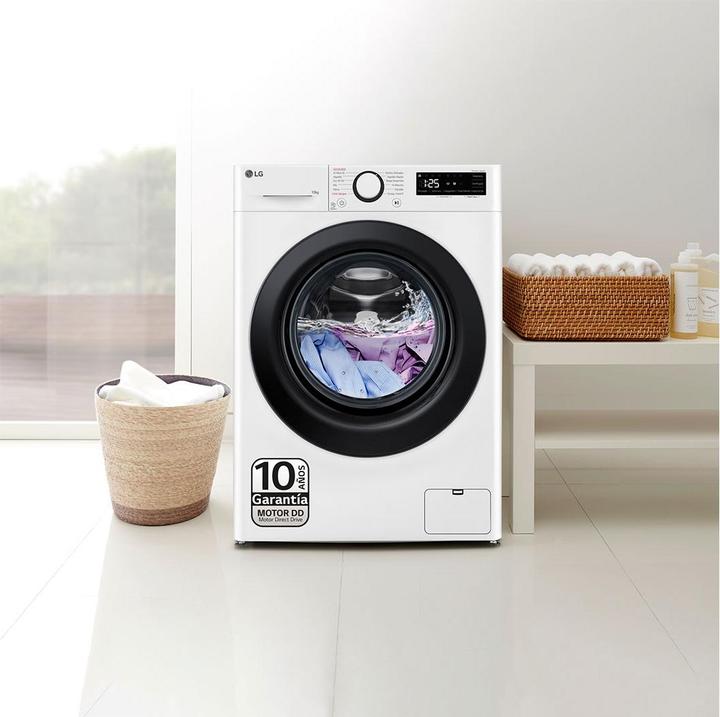 Produktbild LG Washing machine F4WR5010A6W 60 cm 1400 rpm 10 kg (10 kg, Links)