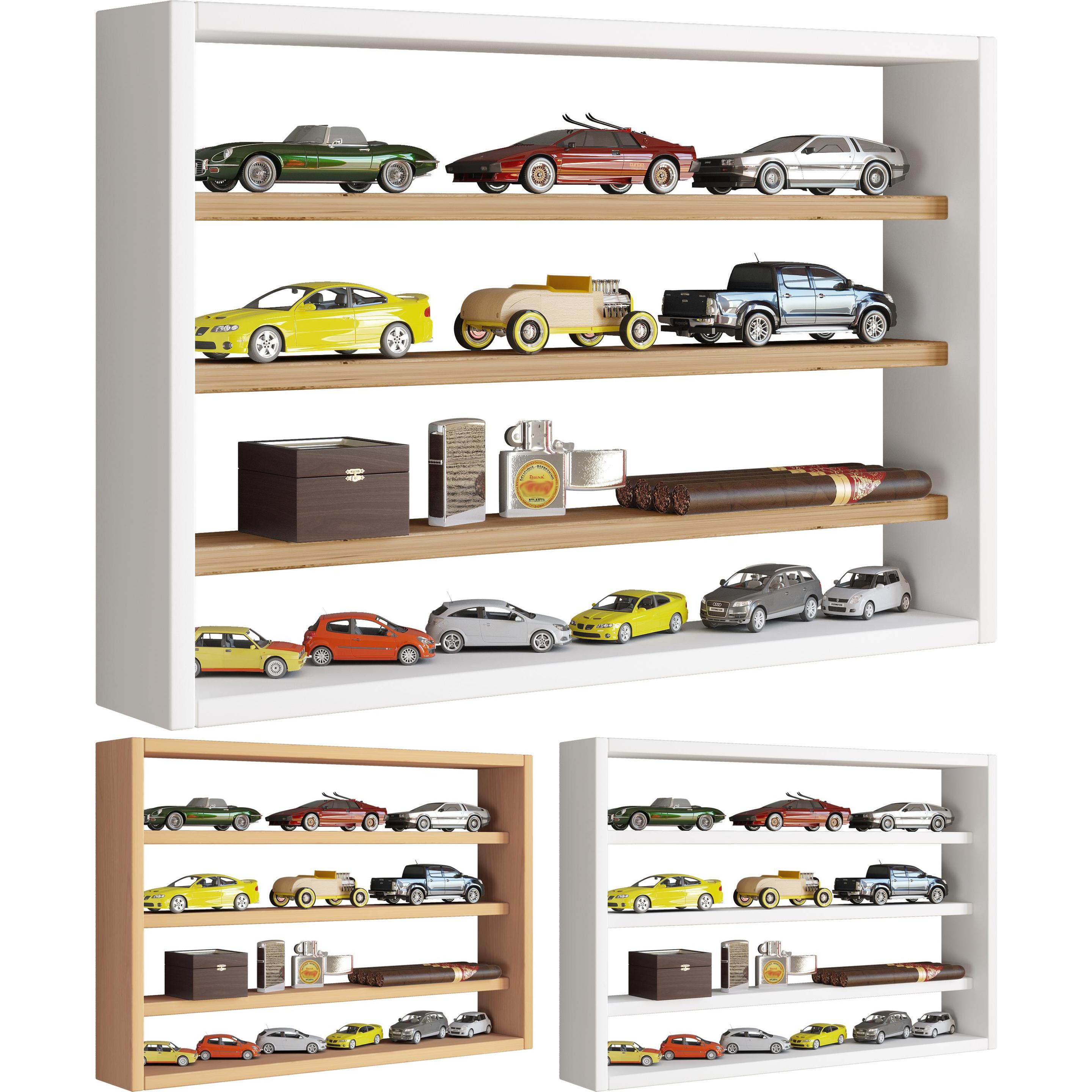 VCM, Regal, Holz Wandregal Wandvitrine Regal Osado M (60 x 10 x 40 cm)