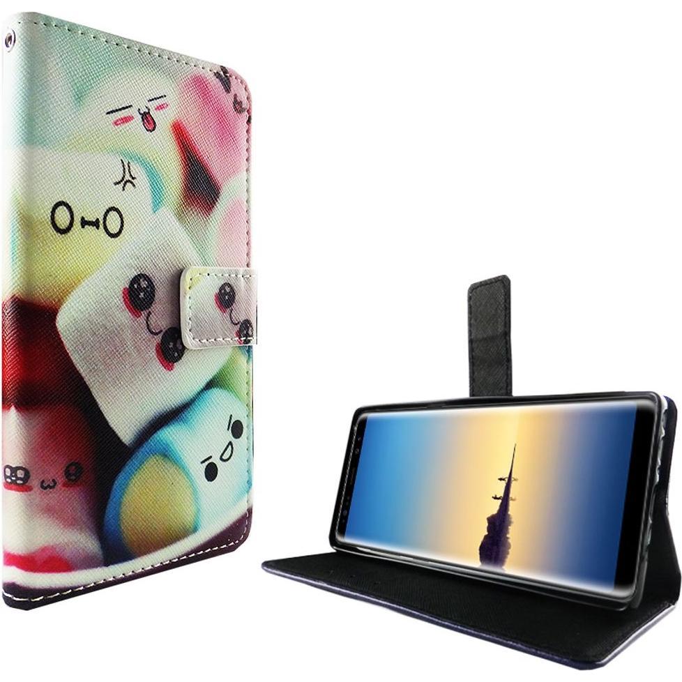 König Design Hülle Handy Schutz für Samsung Galaxy Note 8 Case Cover Tasche Wallet Etui Neu (Samsung Galaxy Note 8), Sma...
