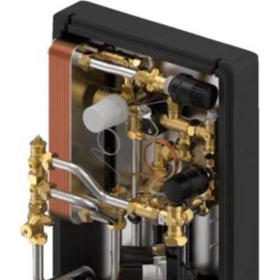 Uponor Combi Port UFH HA - Fjernvarme unit, INS, 19 L/MIN, Zubehör Heizen