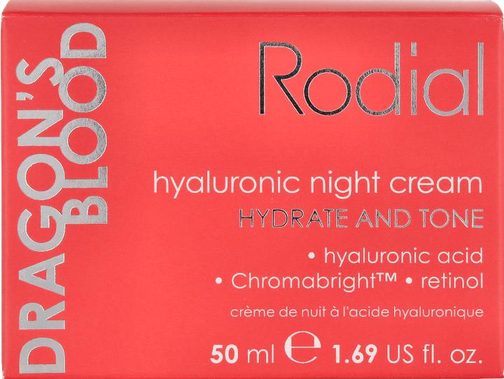 Actual product image Rodial Dragon's Blood Hyaluronic Night Cream (50 ml, Night cream)