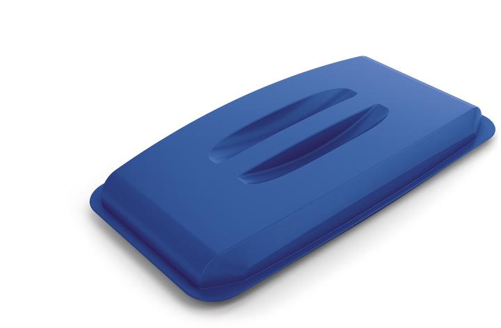 Produktbild Durable Deckel PP blau B555xT285mm passend für Wertstoffsammler 60 l mit Griff (60 l)