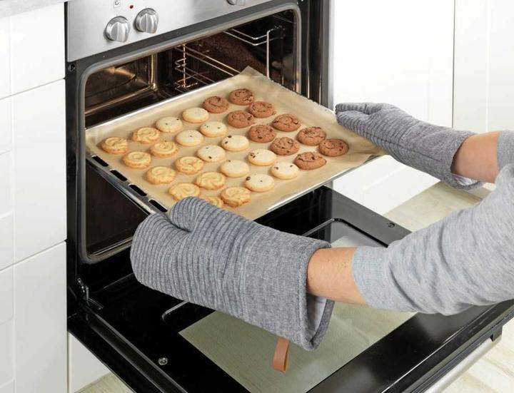 Produktbild Wenko Küchenhandschuh Ada Stripes (Baumwolle, Silikon)