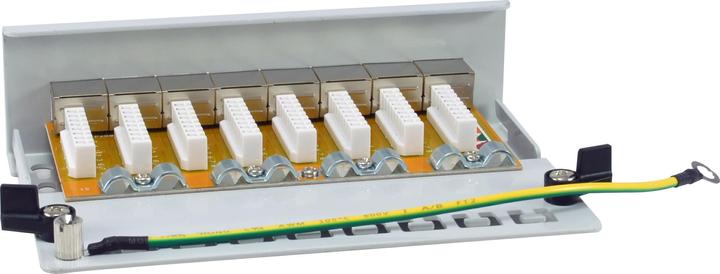 Produktbild equip Patchpanel 8x FTP 1HE Premium