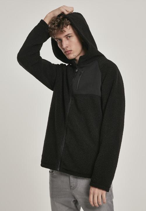 Produktbild Urban Classics Hooded Sherpa Zip Jacket (S)