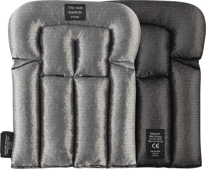 Image du produit Hultafors SNICKERS WORKWEAR Knaepuder åndbare model 9118 størrelse one size sort / grå 0408
