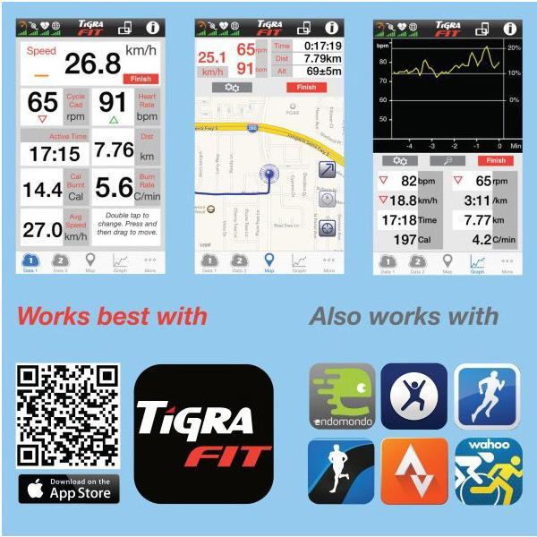 Image du produit Tigra Trio 3-in-1 fitness sensor