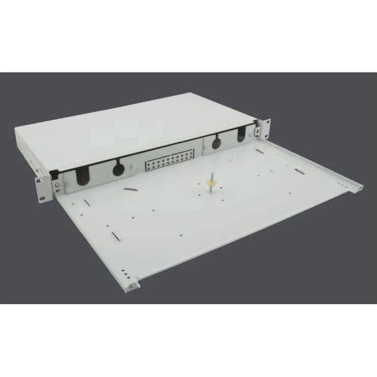 Helos Scatola di breakout in fibra ottica, Accessori per armadio rack, Grigio