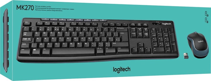 Produktbild Logitech Mk270 (DE, Kabellos)