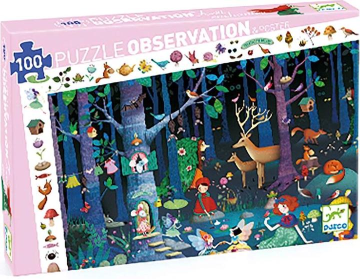 Djeco Forêt enchantée (100 pièces)