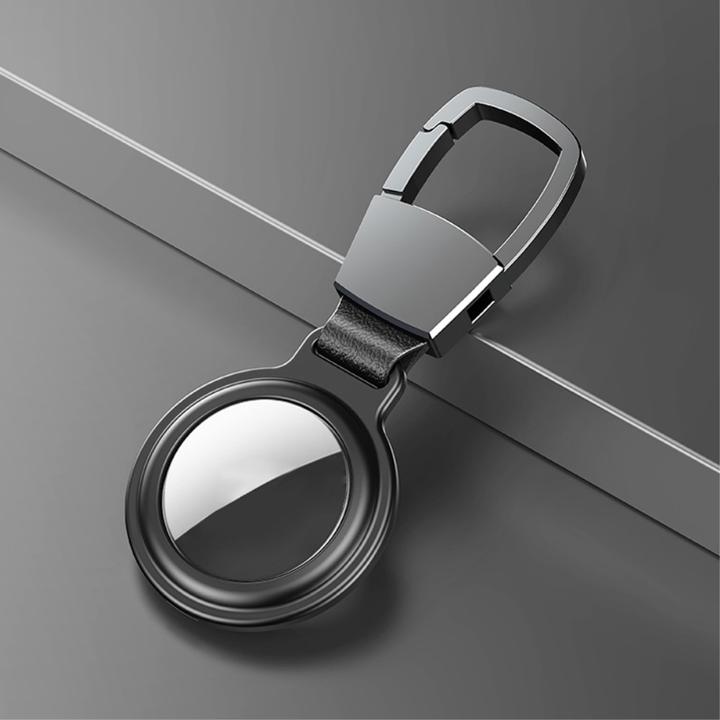 Actual product image Ueli Express Aluminium Magnetic Keyring Holder for Apple AirTag Black