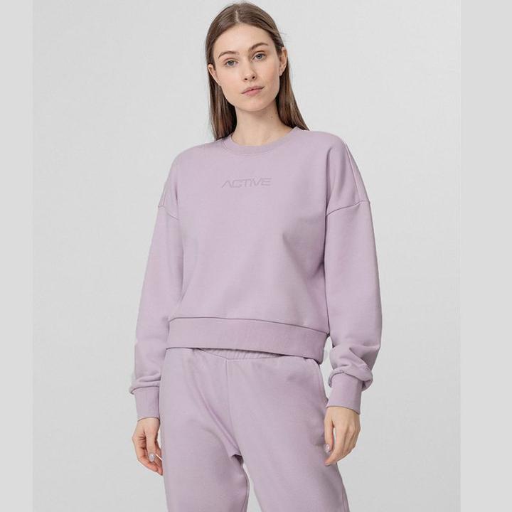Produktbild 4F Damen Sweatshirt helllila H4L22 BLD023 52S XL (52)