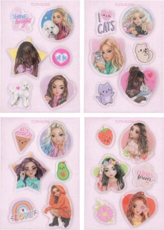 Produktbild Top Model Glibbie-Sticker-Set