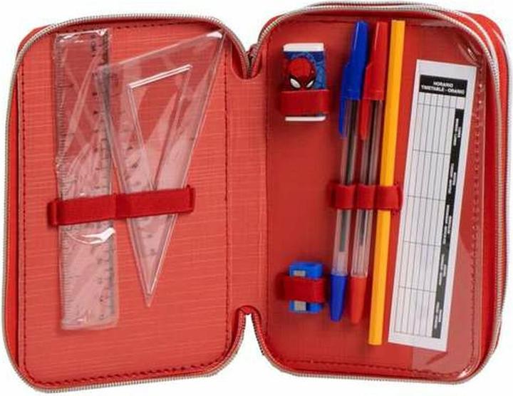 Image du produit Spiderman Spider-Man Federmäppchen Blau 12,5 X 6,5 X 19,5 Cm